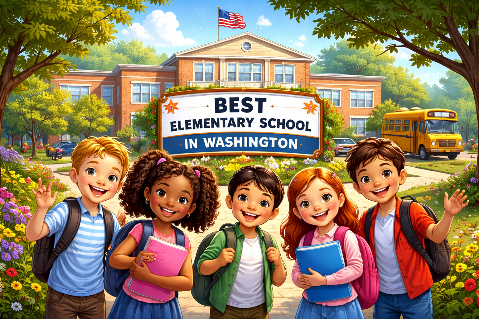 Sekolah Dasar Terbaik di Washington untuk Pendidikan Berkualitas