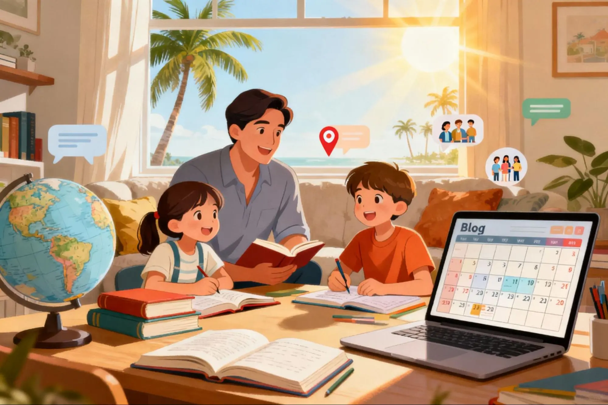 30 Hari Pertama Homeschooling Anda di Florida