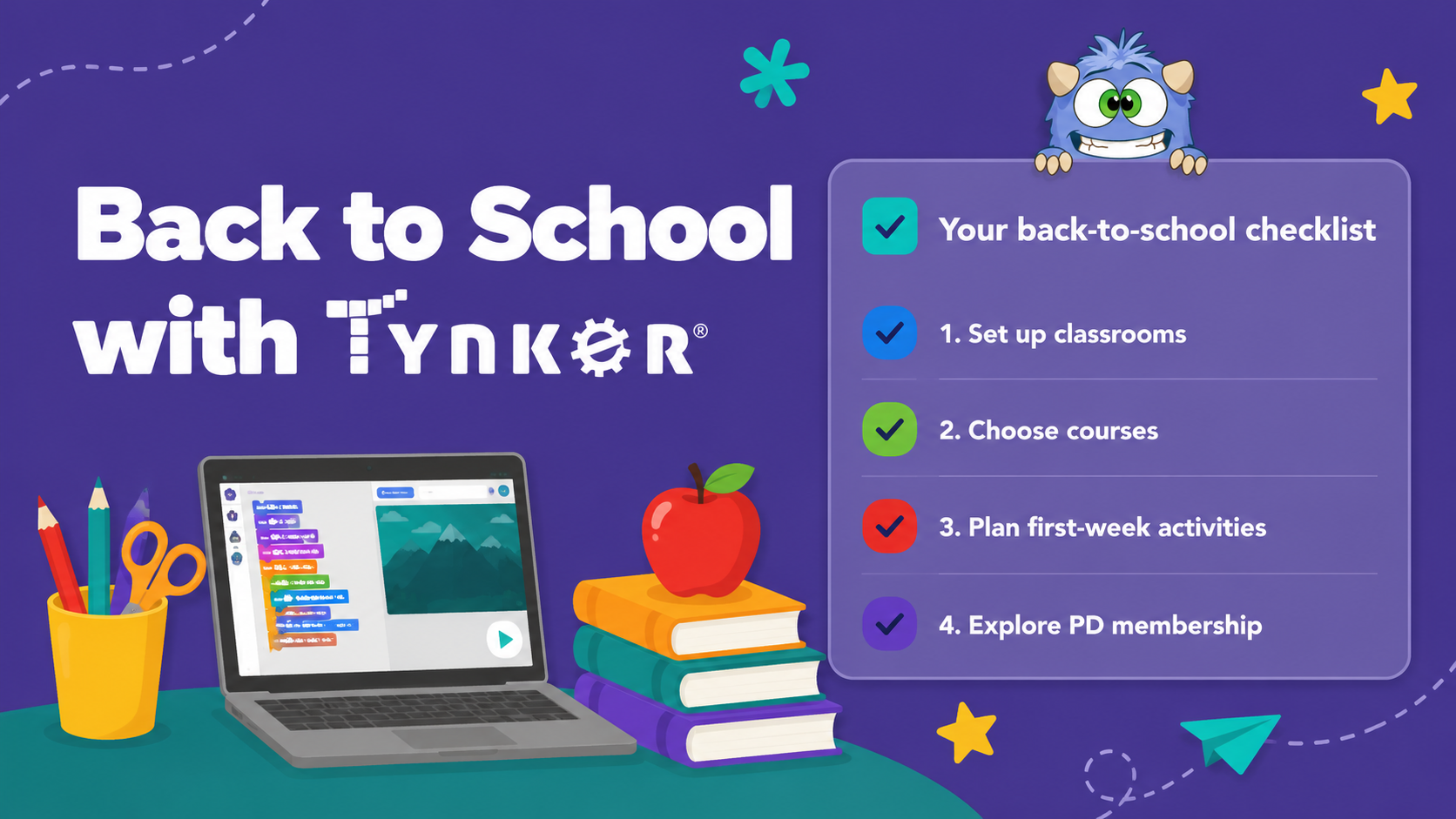Back-to-School with Tynker for 2026-2027: Your Classroom Setup Checklist